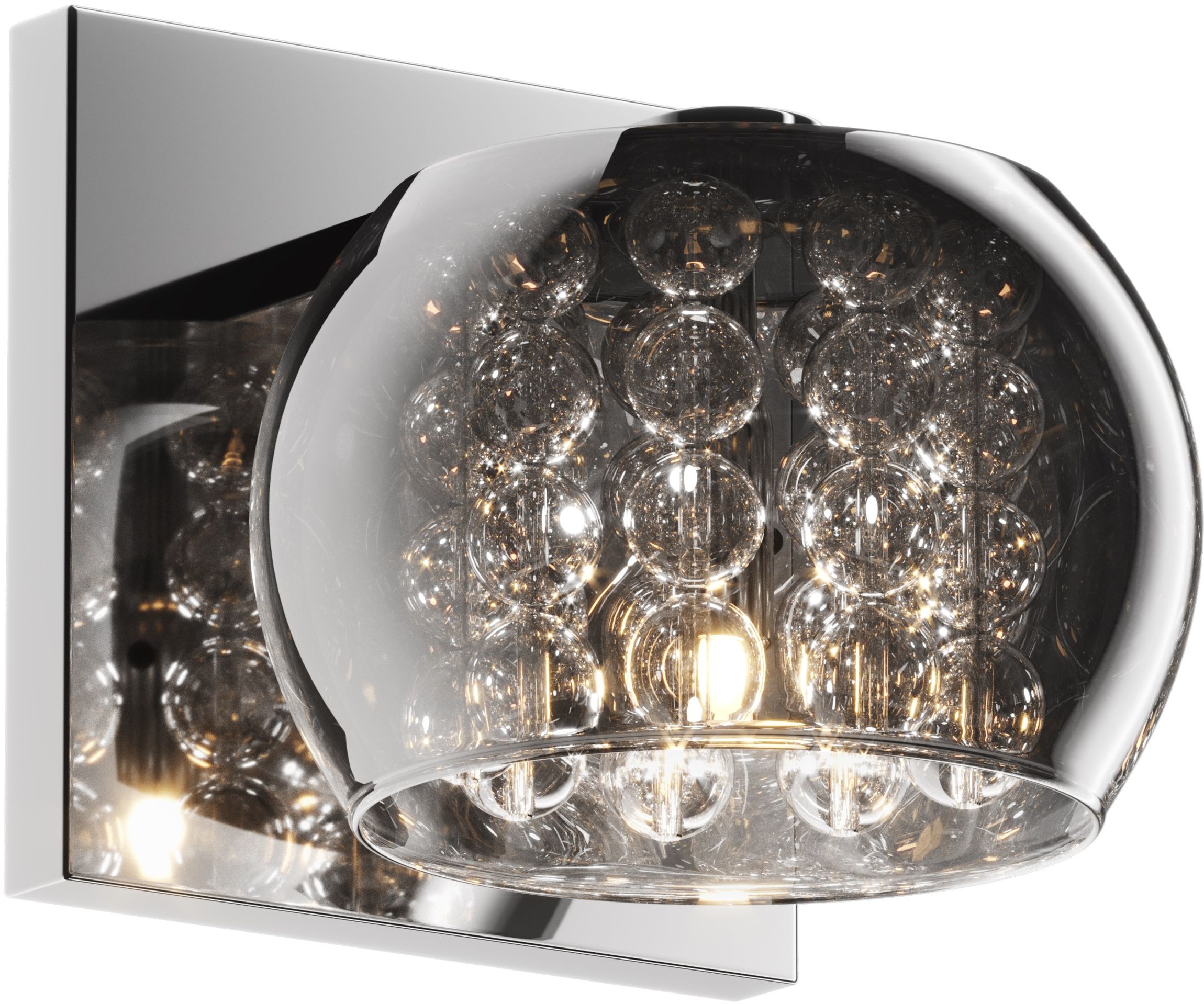 Zuma Line Crystal applique murale 1x42 W chrome-fumé-cristal W0076-01A-B5FZ