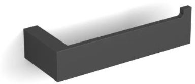 Stella Kobe porte-papier toilette noir 10.441-B