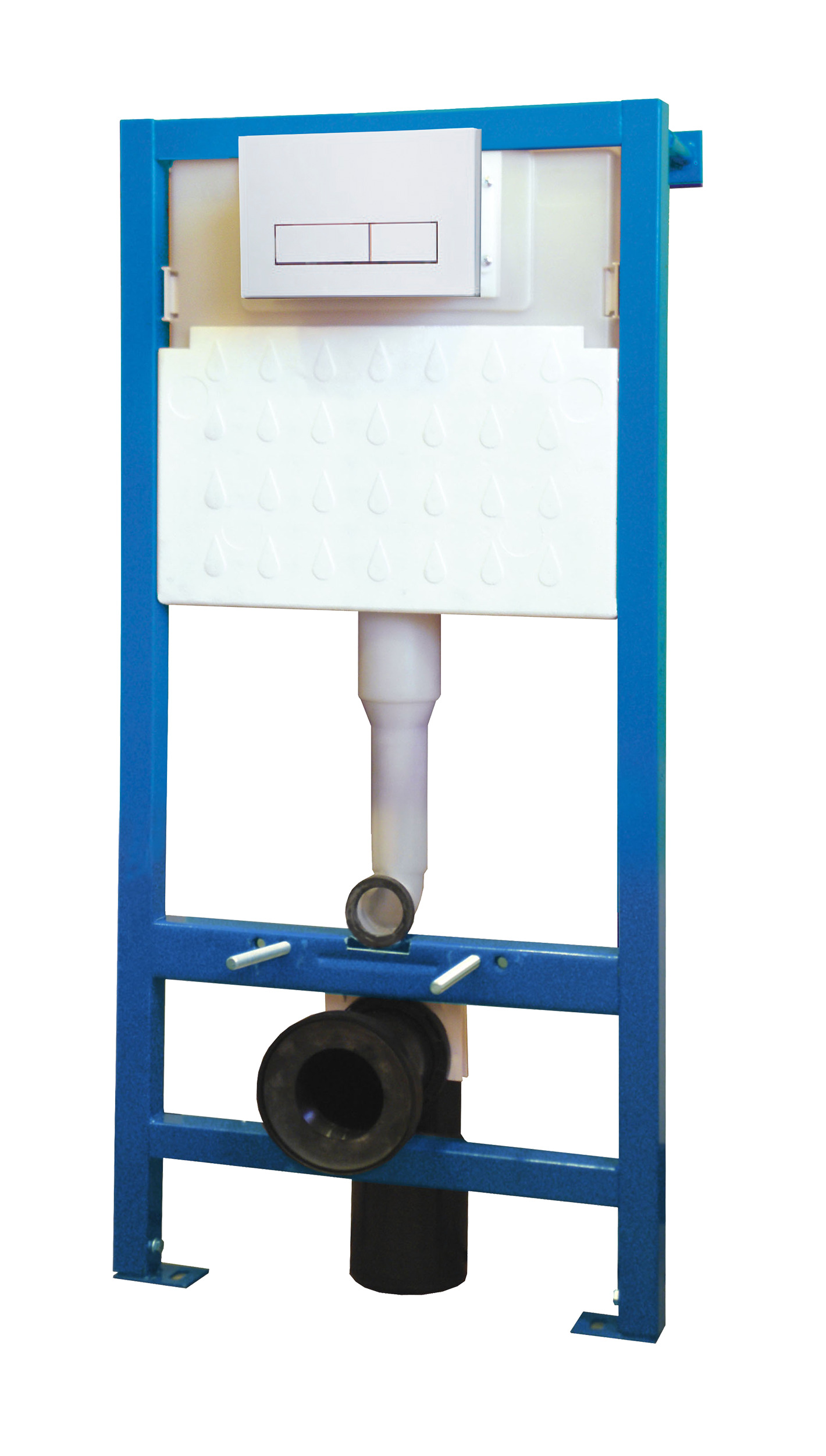 LaVita Lav 100 châssis encastré avec bouton de chasse d'eau pour cuvette suspendue 5908211411798