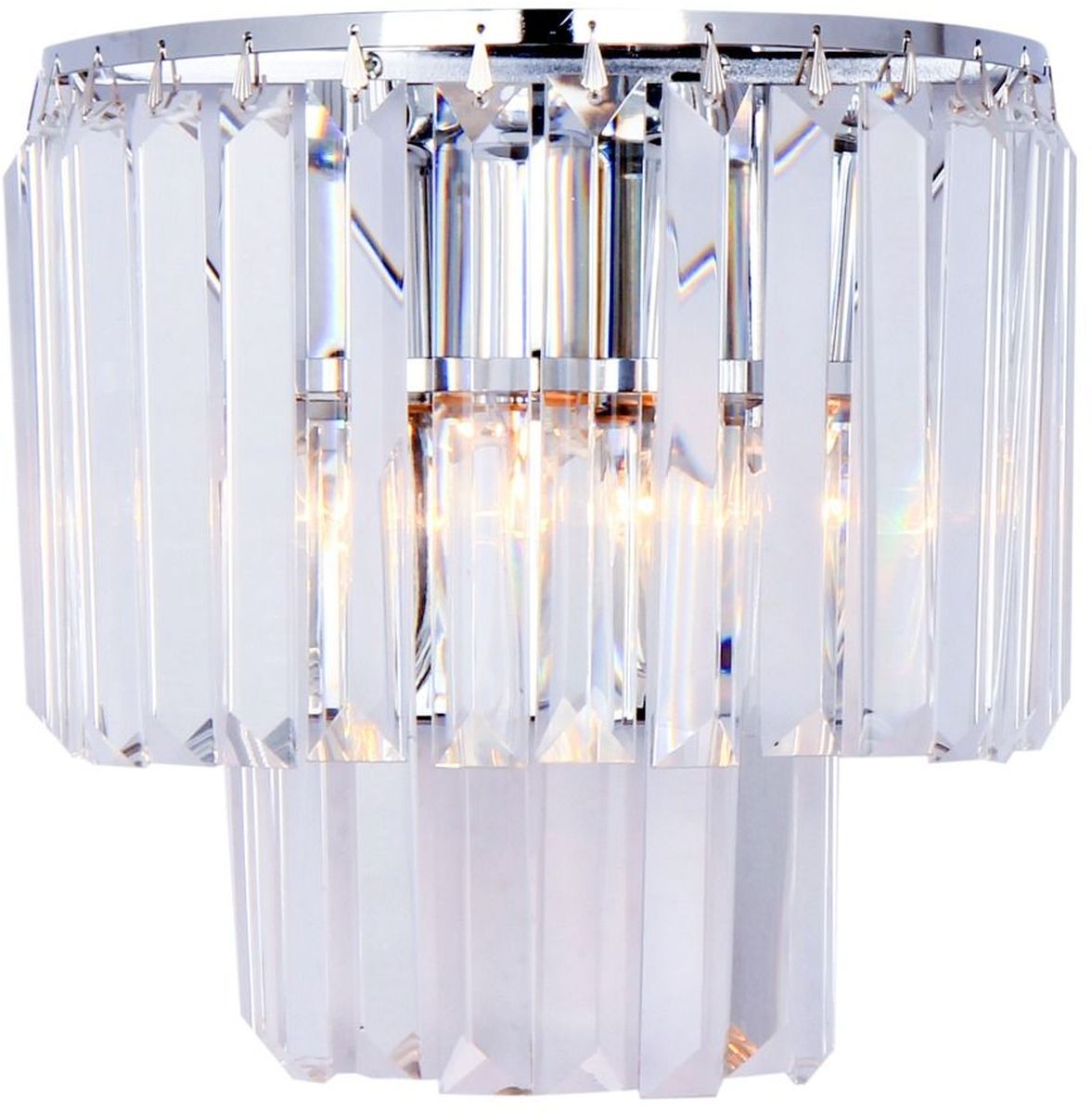 Zuma Line Amedeo applique murale 2x40 W chrome-cristal 17106/2W-CHR