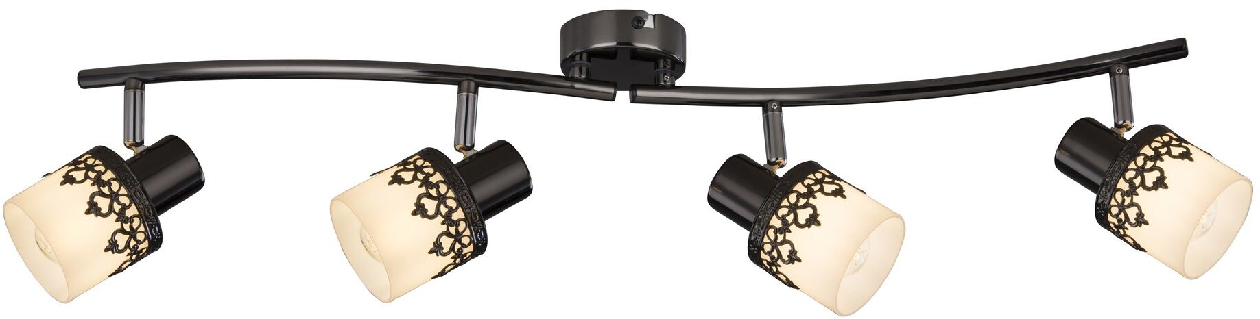 Rabalux Lacey plafonnier 4x40 W blanc-noir 5344