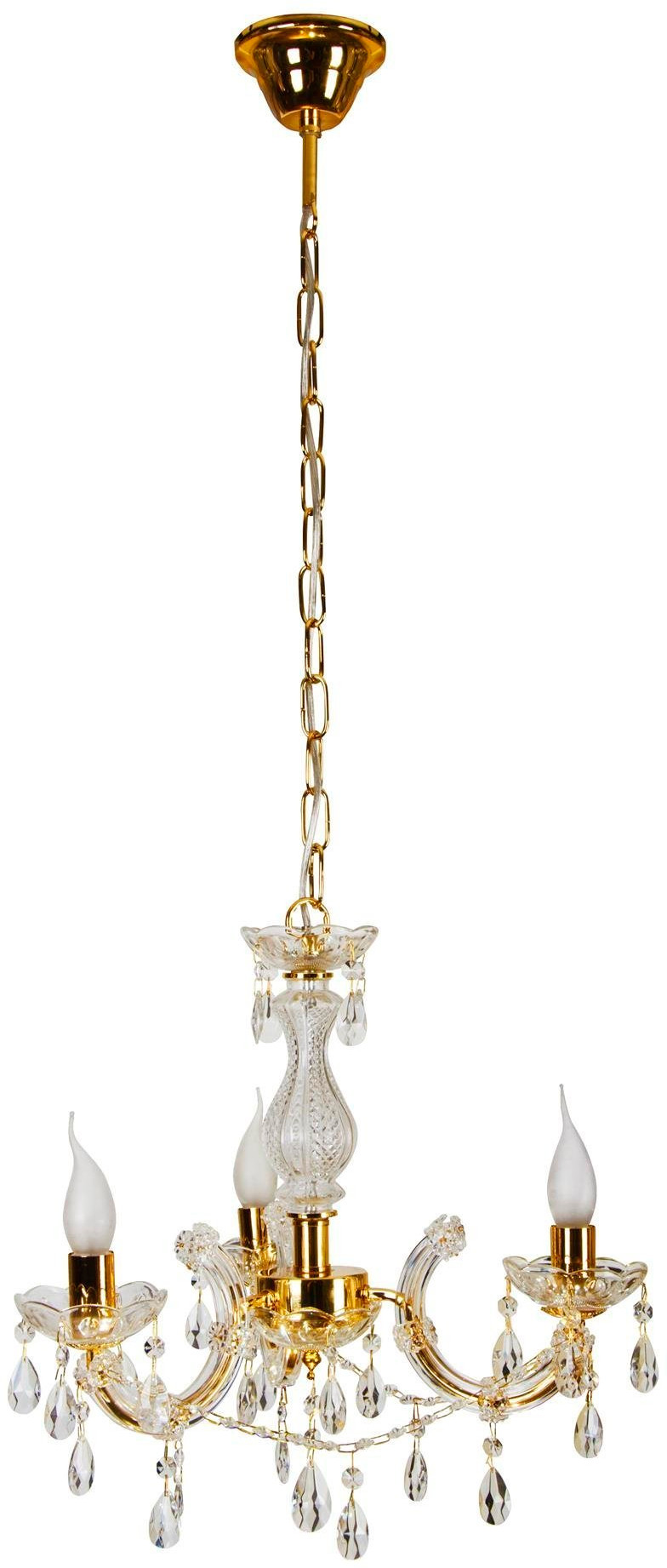 Candellux Maria Teresa lampe suspendue 3x40 W doré 33-94639