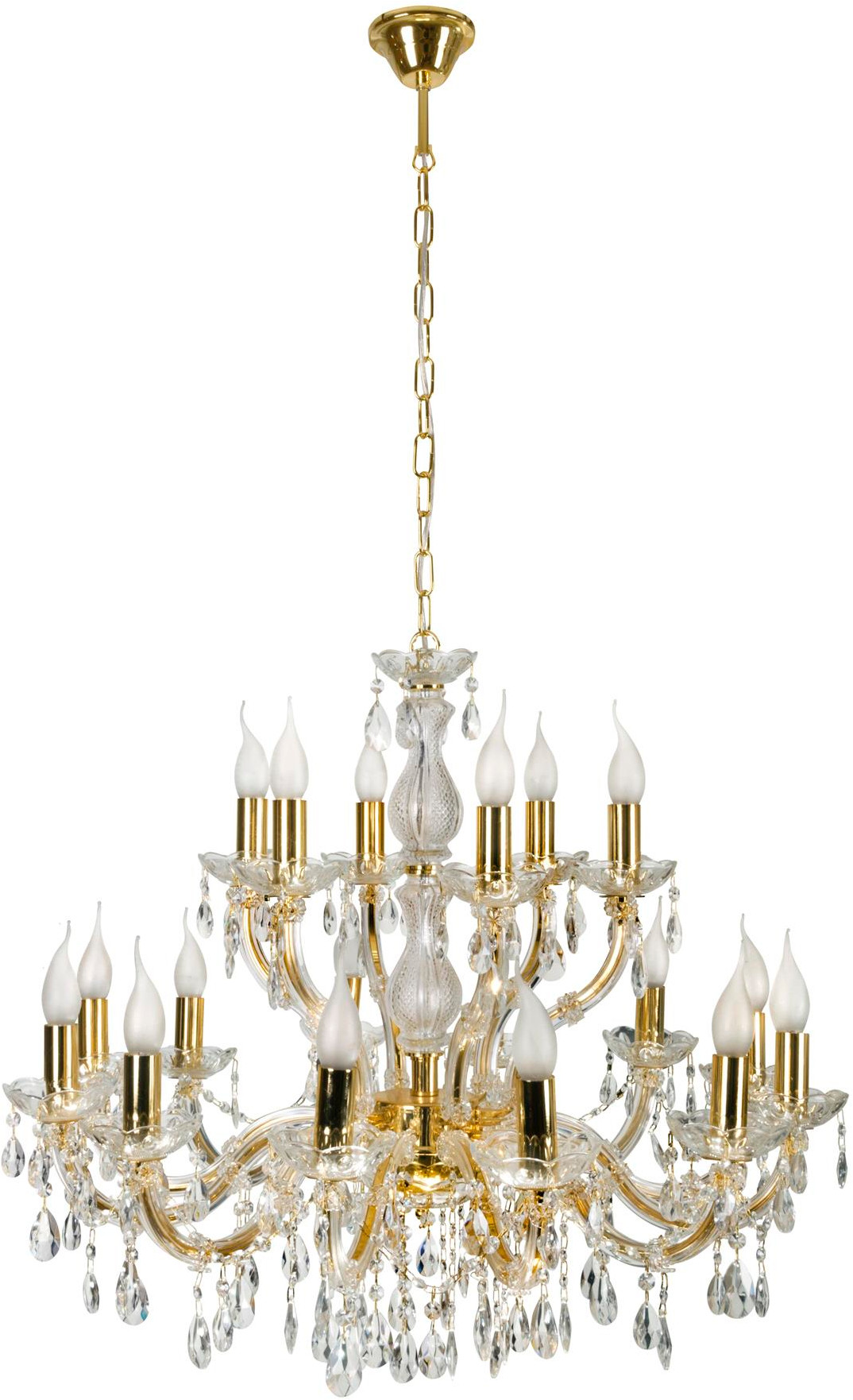 Candellux Maria Teresa lampe suspendue x40 W doré 30-94615