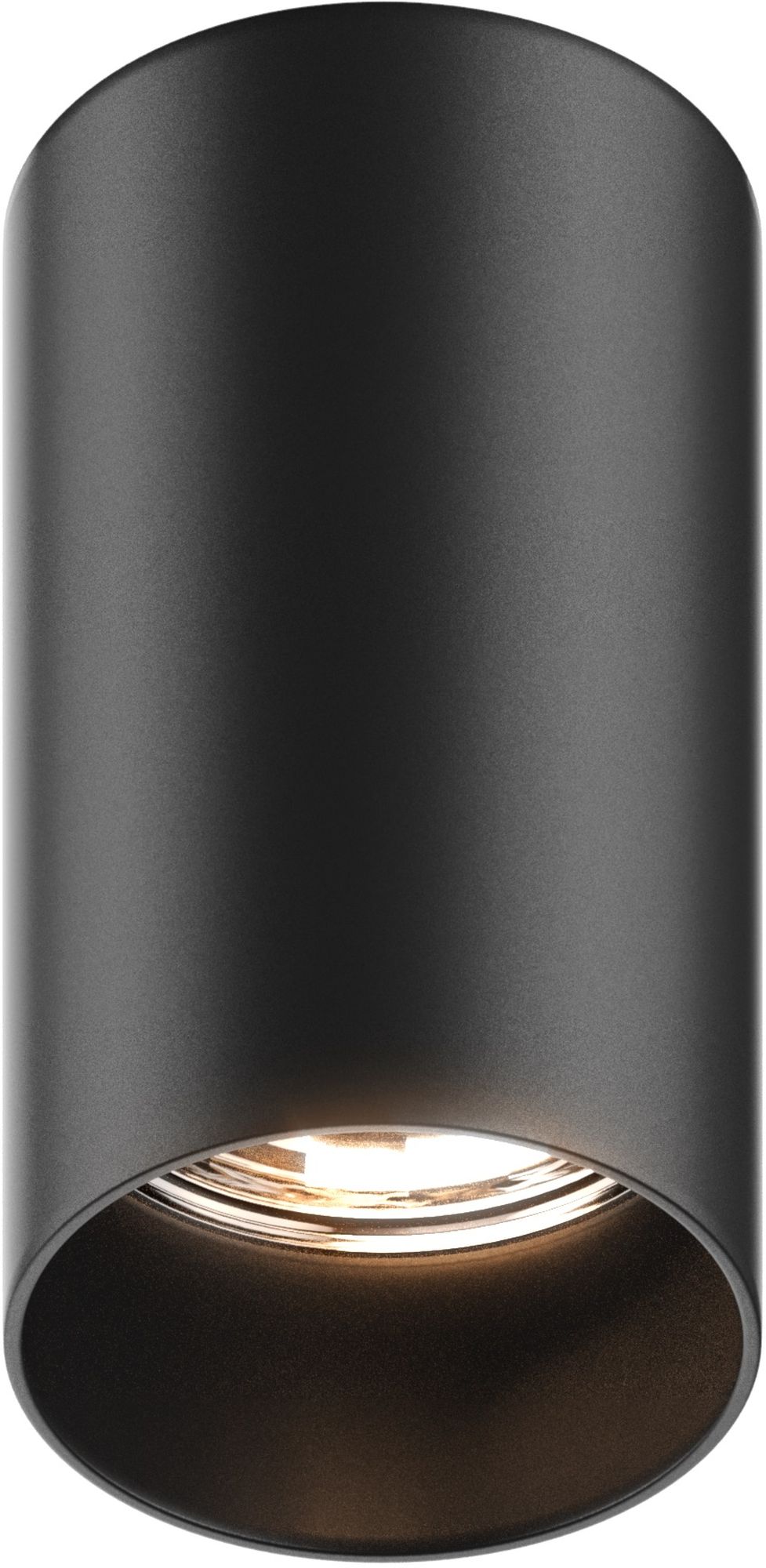 Zuma Line Tuba plafonnier 1x50 W noir 92680-N