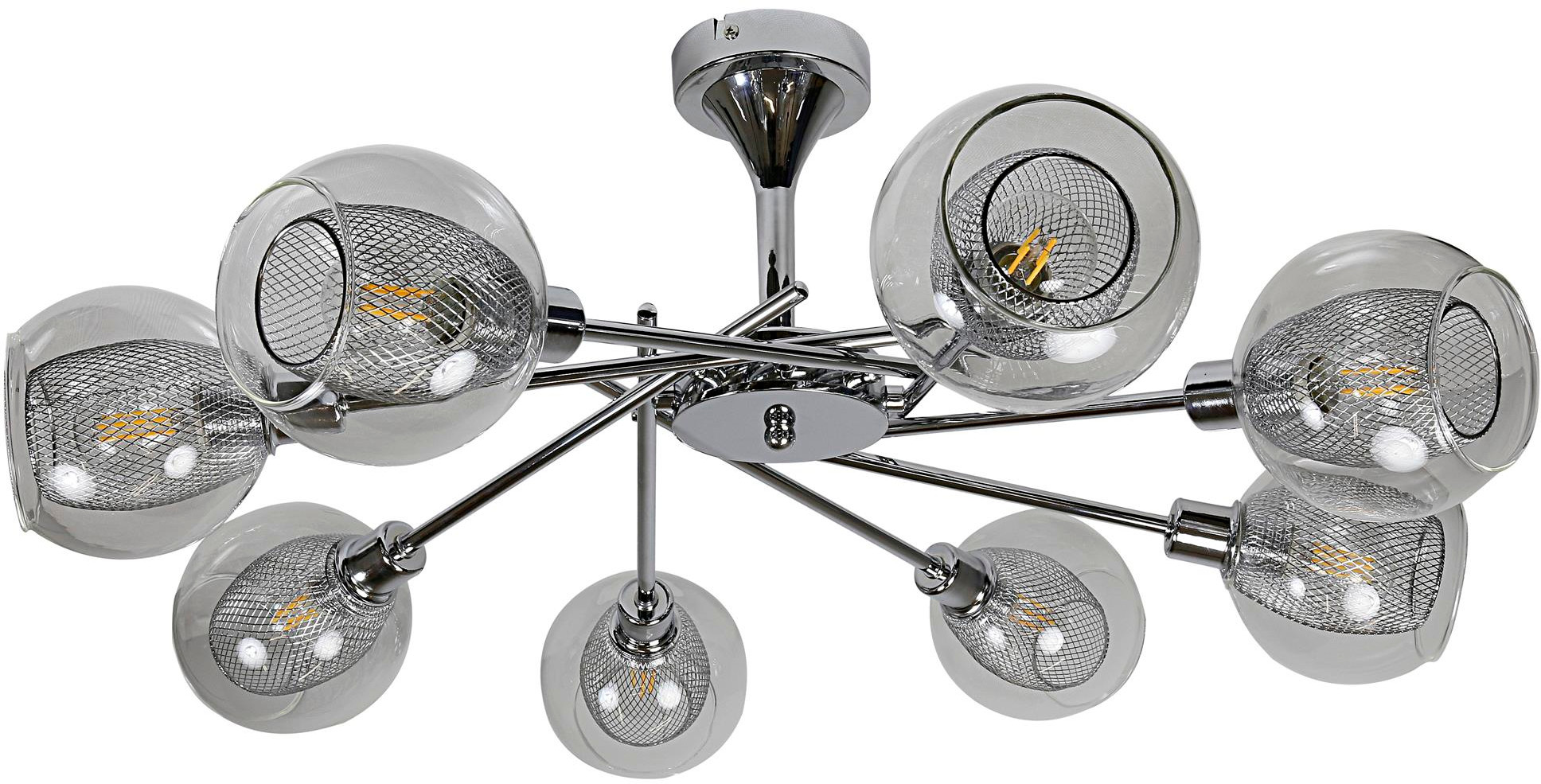 Candellux Ozzo plafonnier x40 W chrome 38-72283