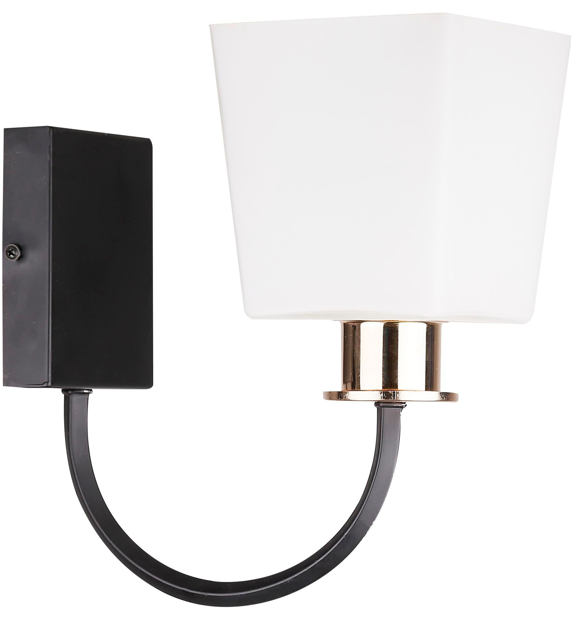 Candellux Schubert applique murale 1x40 W noir-doré 21-74225