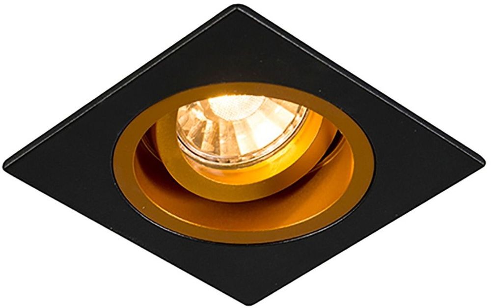 Zuma Line Chuck spot encastré 1x50 W noir-doré 92706-N