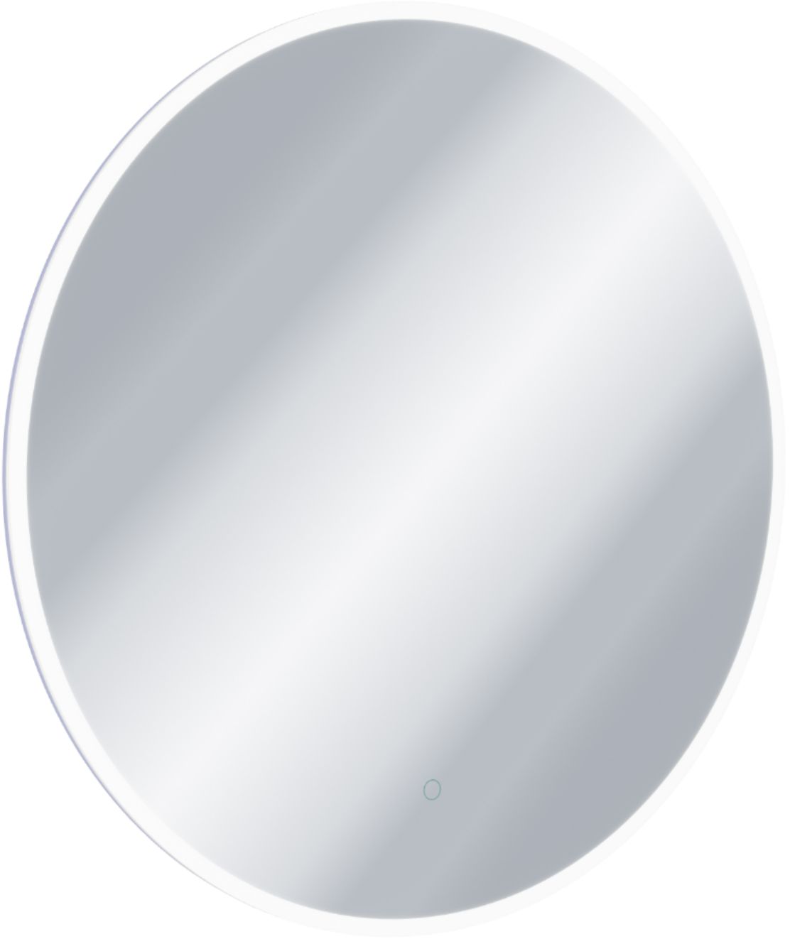 Excellent Lumiro miroir 60x60 cm circulaire avec éclairage oui DOEX.LU060.AC