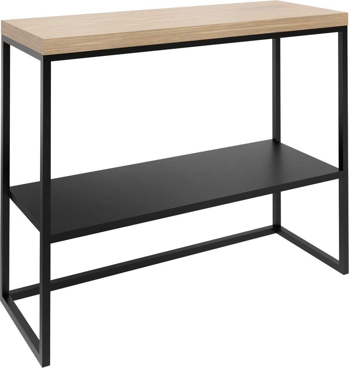 Baltica Design Elise console 60x35x75 cm noir-chêne 5904107906188