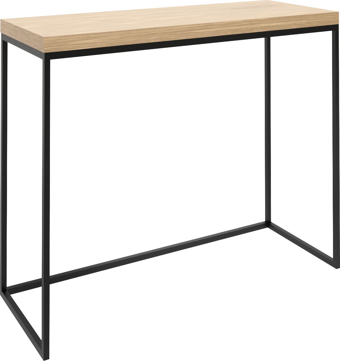 Baltica Design Andrea console 90x35x75 cm noir-chêne 5904107906249