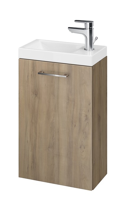 Cersanit Lara lavabo avec meuble 39.2 cm noyer S801-188-DSM
