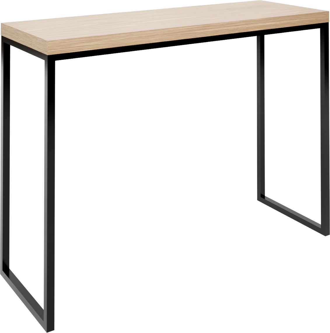 Baltica Design Laila console 110x35x75 cm noir-chêne 5904107906416