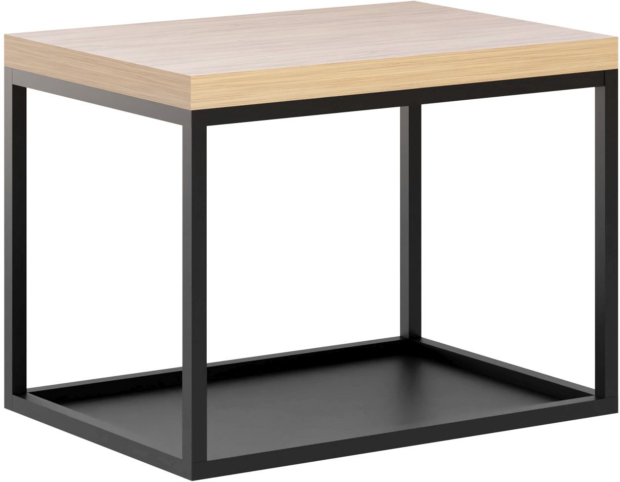 Baltica Design Hege console 75x35x45 cm noir-chêne 5904107906522