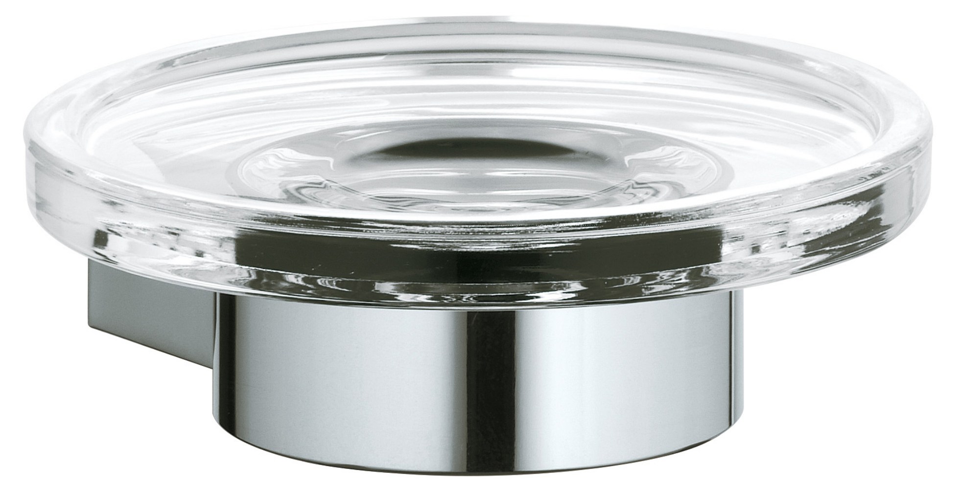 Keuco Plan porte-savon mural chrome-transparent 14955019000