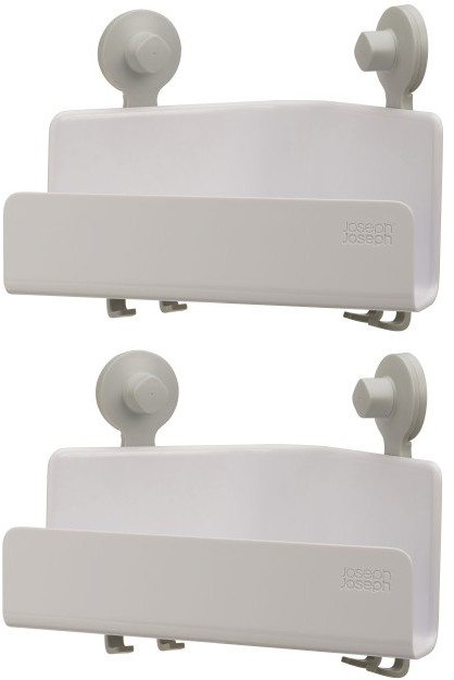 Joseph Joseph Easy Store étagère de douche d'angle 26.5 cm blanc-gris 70550
