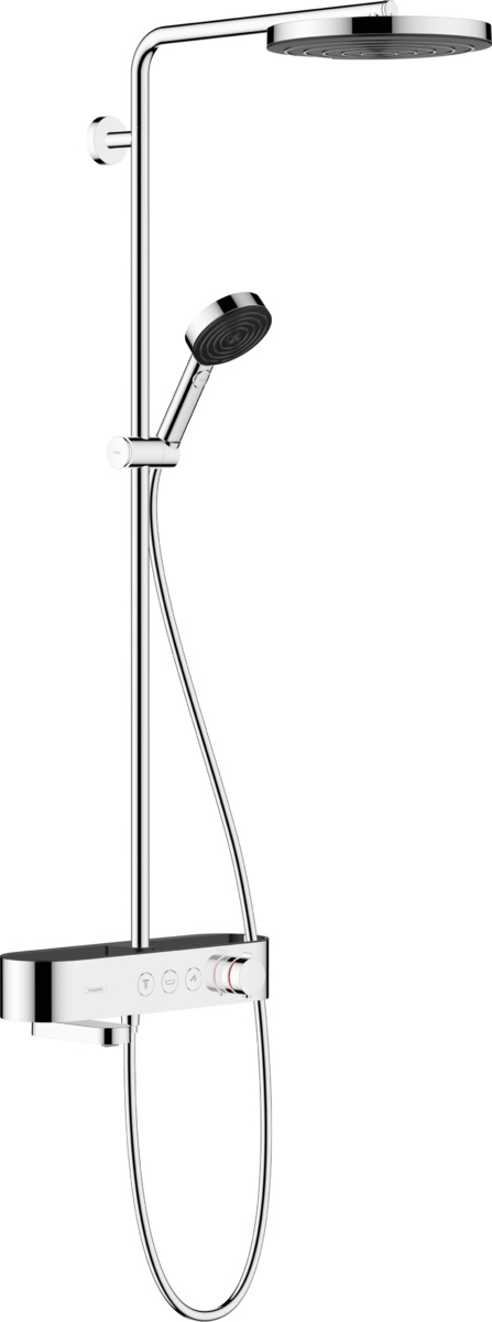 Hansgrohe Pulsify ensemble de douche mural avec thermostat oui chrome 24230000