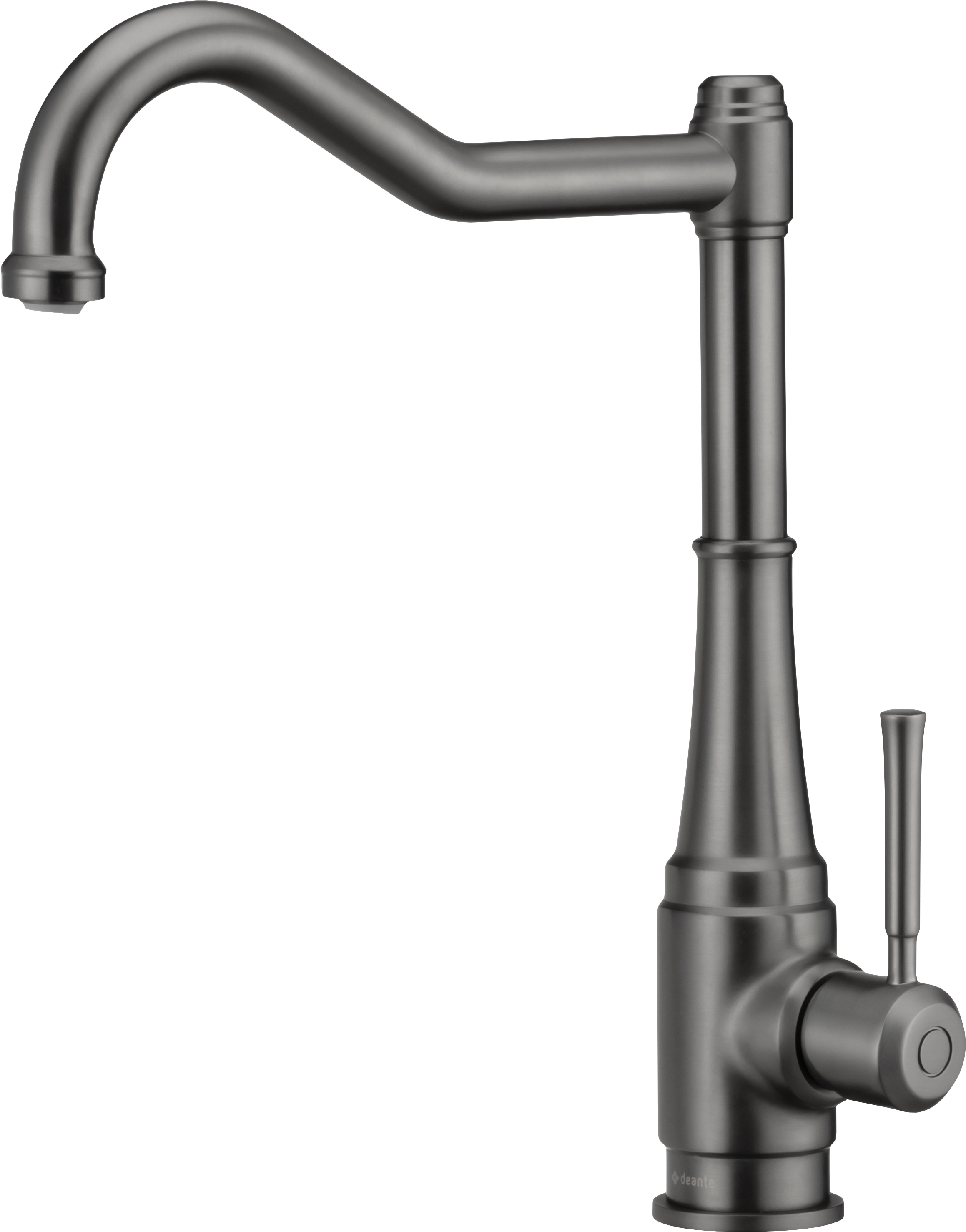 Deante Tamizo mitigeur de cuisine sur pied graphite/gris BQTD63M