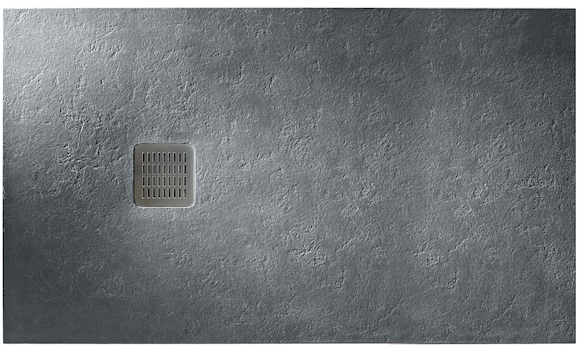 Roca Terran receveur de douche rectangulaire 160x90 cm gris AP10164038401200