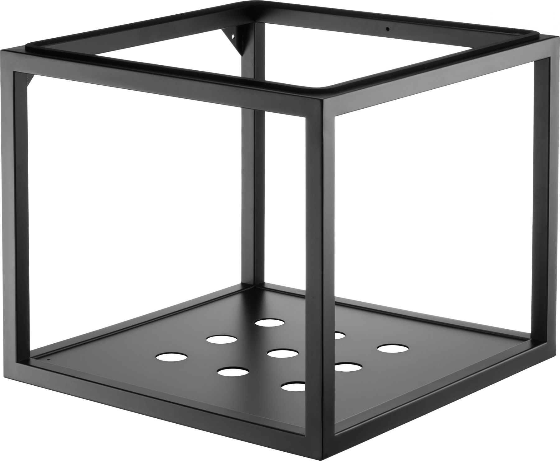 Deante Temisto console 50x50x41.5 cm sous-lavabo suspendu noir CSWX50A
