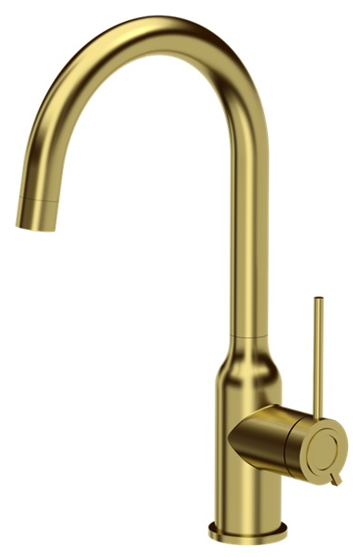Quadron Ingrid Q Line mitigeur de cuisine sur pied or/vieil or 3523500_PVDG1
