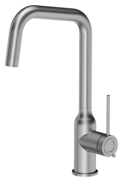 Quadron Natalie Q Line mitigeur de cuisine sur pied acier inoxydable 3523501_BS