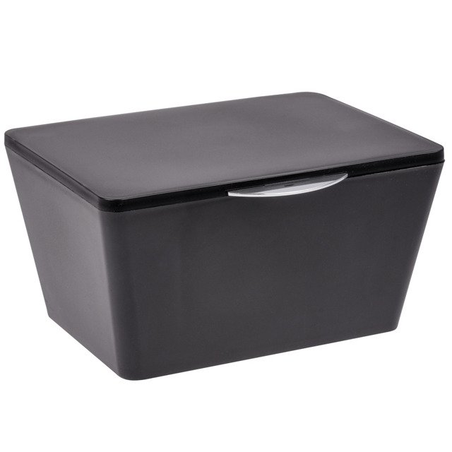 Wenko Brasil récipient de salle de bain noir 22602100