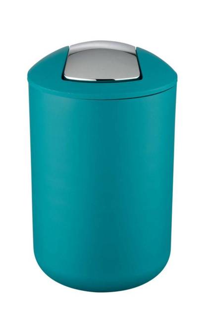Wenko Brasil poubelle 6.5 l bleu 21227100