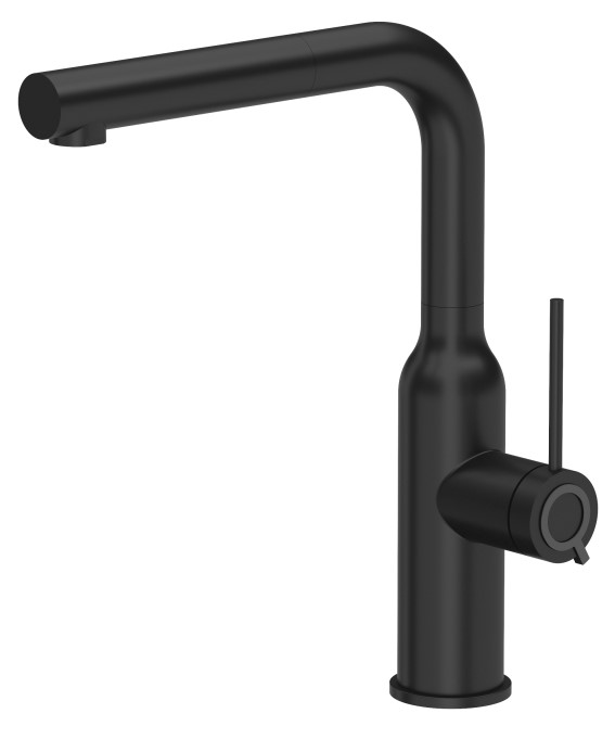 Quadron Angelina Q Line vanne de cuisine sur pied noir 3573500_BLMQS