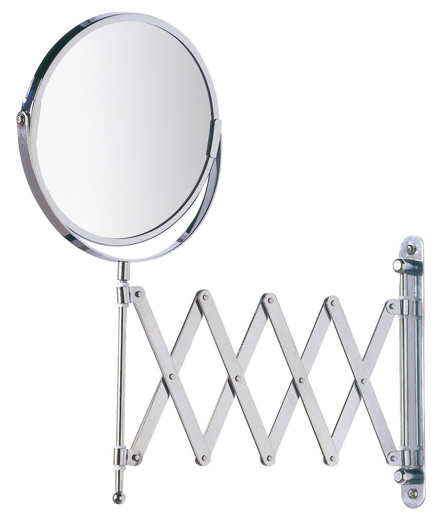 Wenko Exclusiv miroir cosmétique 17x17 cm arrondi chrome 15165100