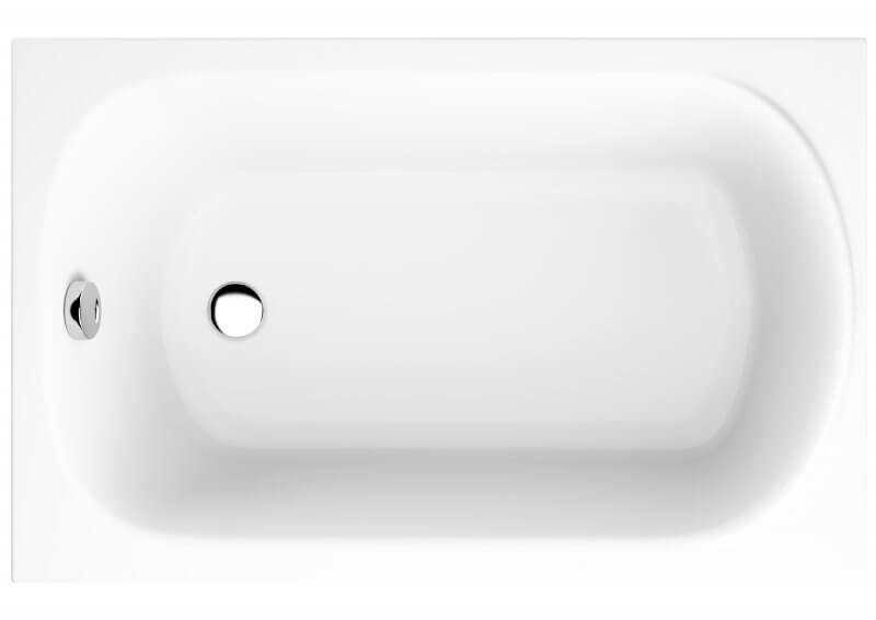Polimat Mini baignoire rectangulaire 110x70 cm blanc 00545