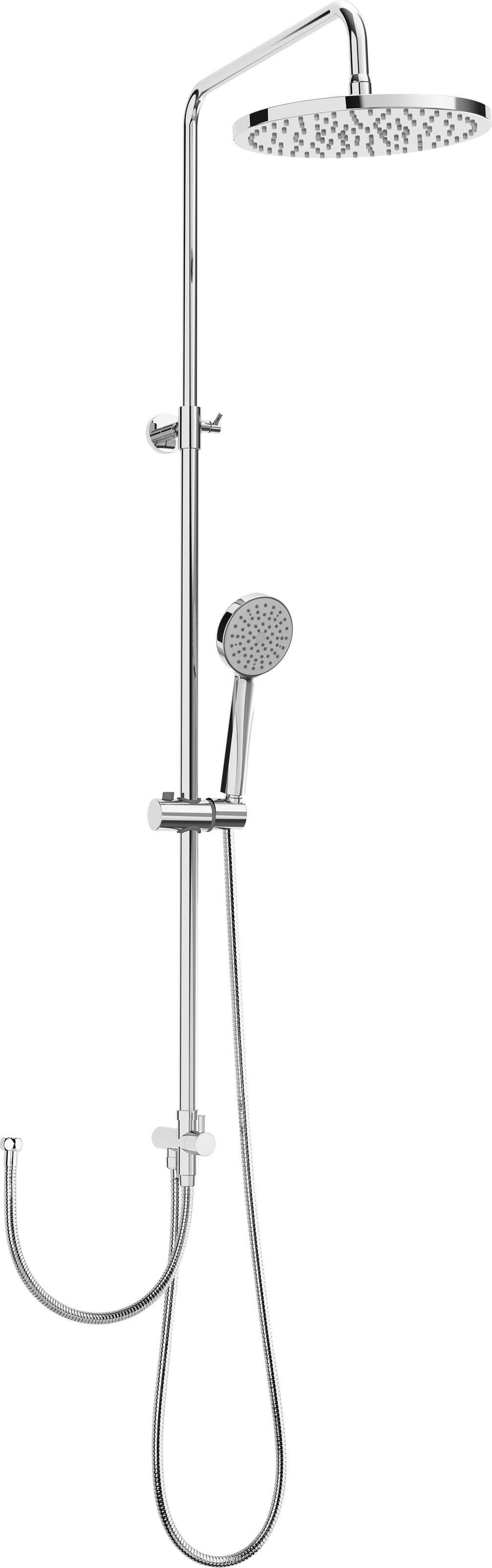 Roca Victoria-T Plus ensemble de douche mural chrome A5B9M61C00