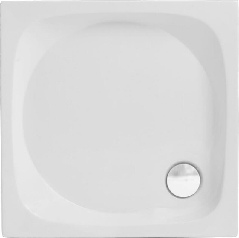 Polimat Nowy Styl receveur de douche carré 80x80 cm blanc 00609