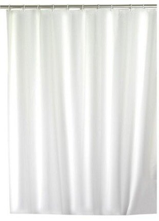 Wenko rideau de douche 200x120 cm blanc 19145100