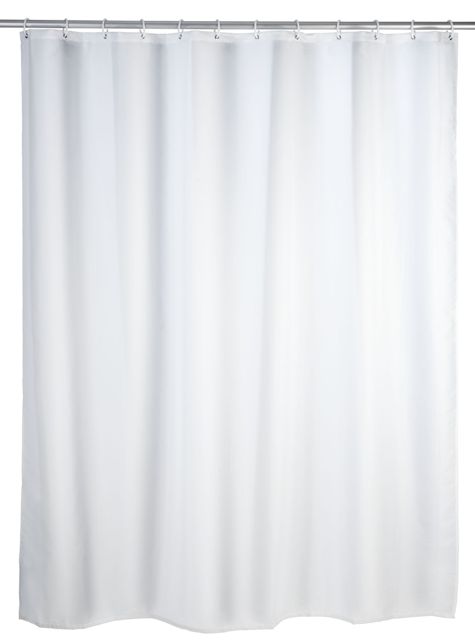 Wenko rideau de douche 200x180 cm blanc 20151100