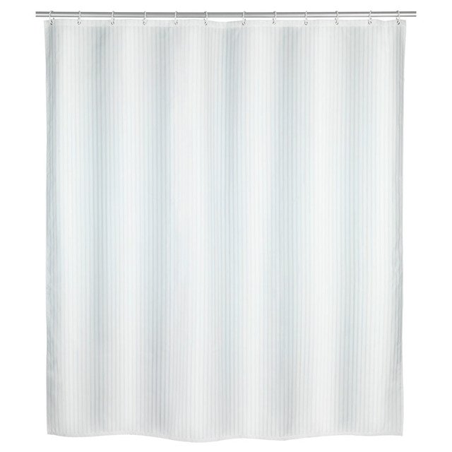 Wenko Palais rideau de douche 200x180 cm blanc-gris 23062100