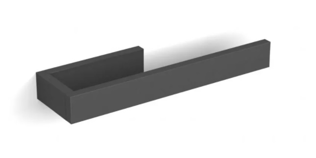 Stella Kobe barre porte-serviette noir 10.140-B