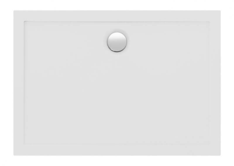 Polimat Lider receveur de douche rectangulaire 100x70 cm blanc 00047