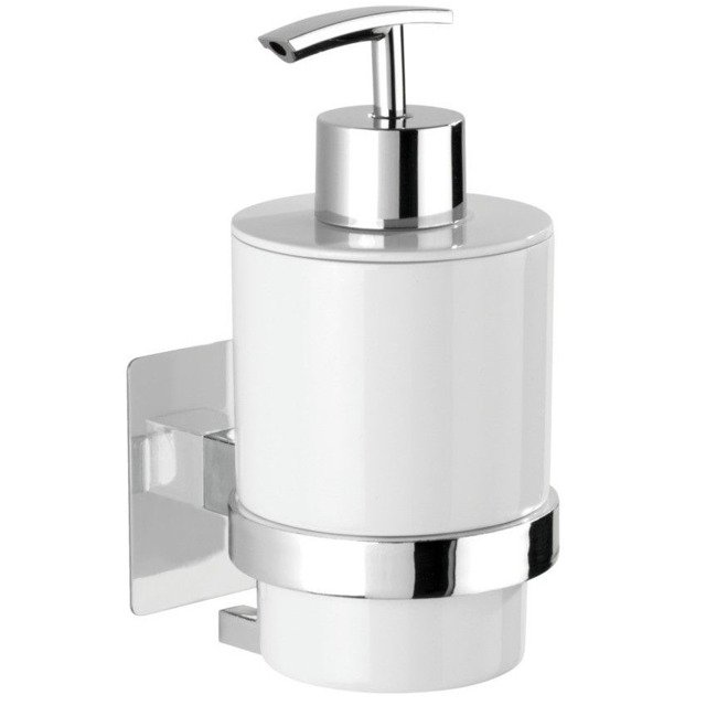 Wenko Turbo-Loc Quadro Ed. distributeur de savon ml blanc 23848100