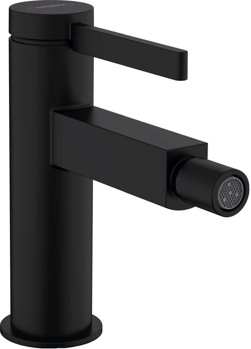Hansgrohe Finoris mitigeur de bidet sur pied noir 76200670