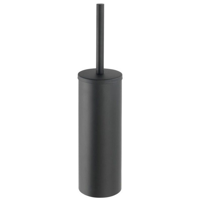 Wenko Bosio support avec brosse wc noir 24329100