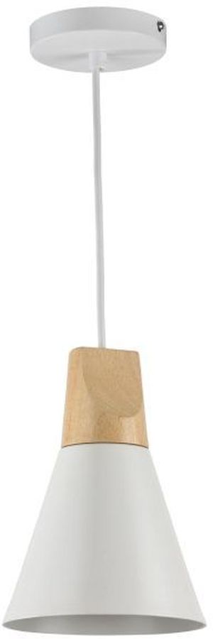 Maytoni Bicones lampe suspendue 1x60 W blanc P359-PL-140-W