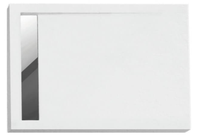 Polimat West New receveur de douche rectangulaire 120x100 cm blanc 00328