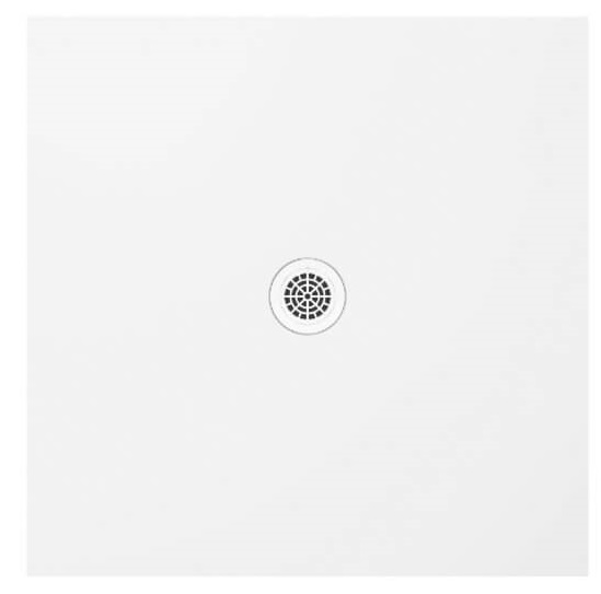 Polimat Fresco receveur de douche carré 100x100 cm blanc 00451