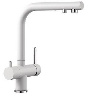 Blanco Fontas II mitigeur de cuisine sur pied chrome-blanc 523134