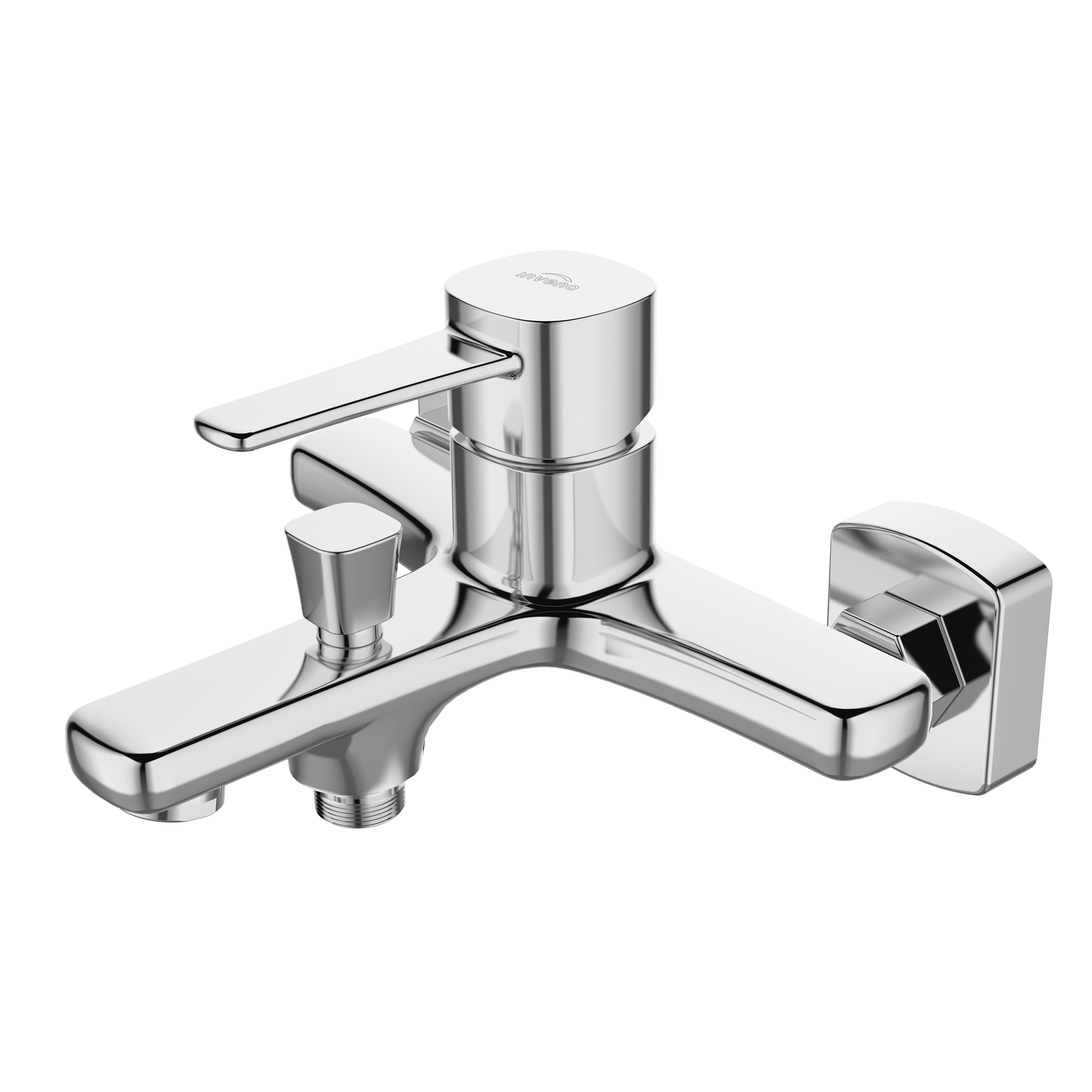 Invena Glamour mitigeur bain-douche murale chrome BW-02-001