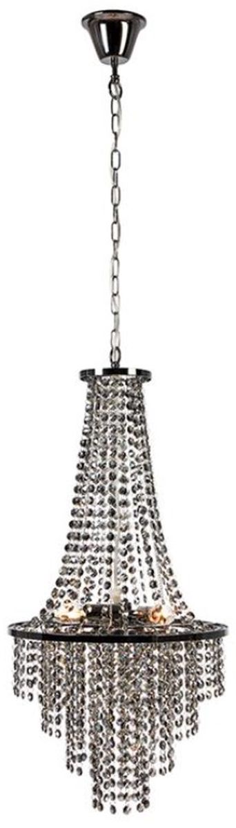 Markslöjd Allington lampe suspendue 3x25 W noir-chrome-fumé 108124