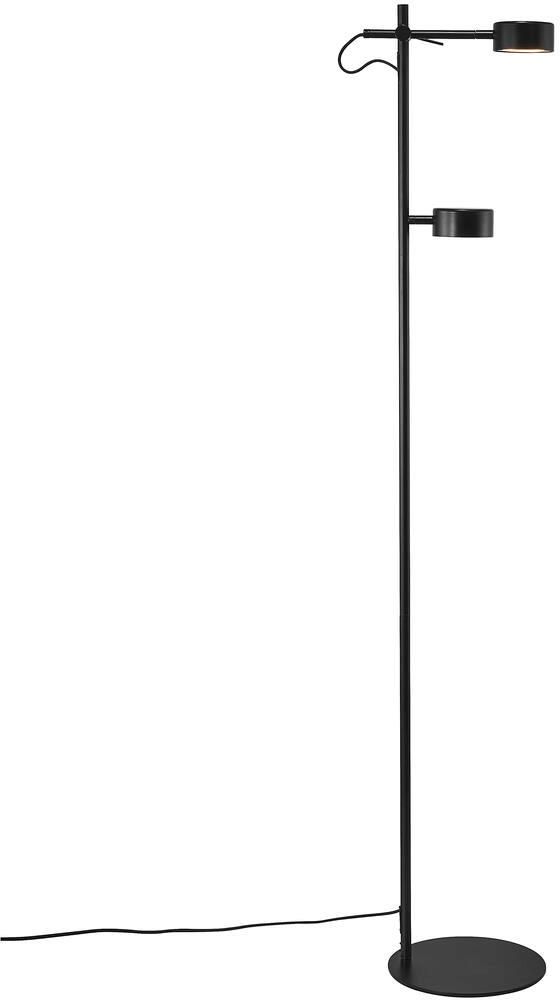 Nordlux Clyde lampadaire 2x5 W noir 2010844003