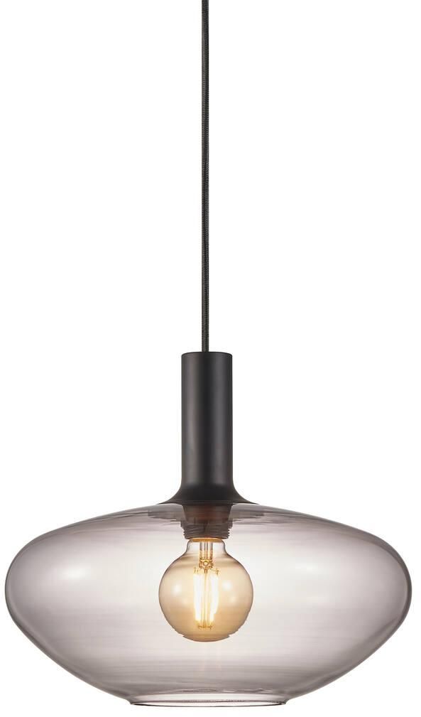 Nordlux Alton lampe suspendue 1x60 W noir-fumé 48973047