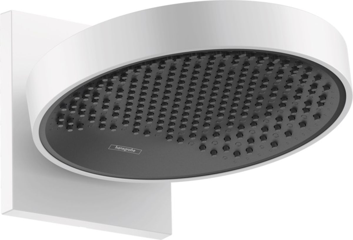 Hansgrohe Rainfinity douche à effet de pluie avec bras 25x25 cm ronde blanc 26226700