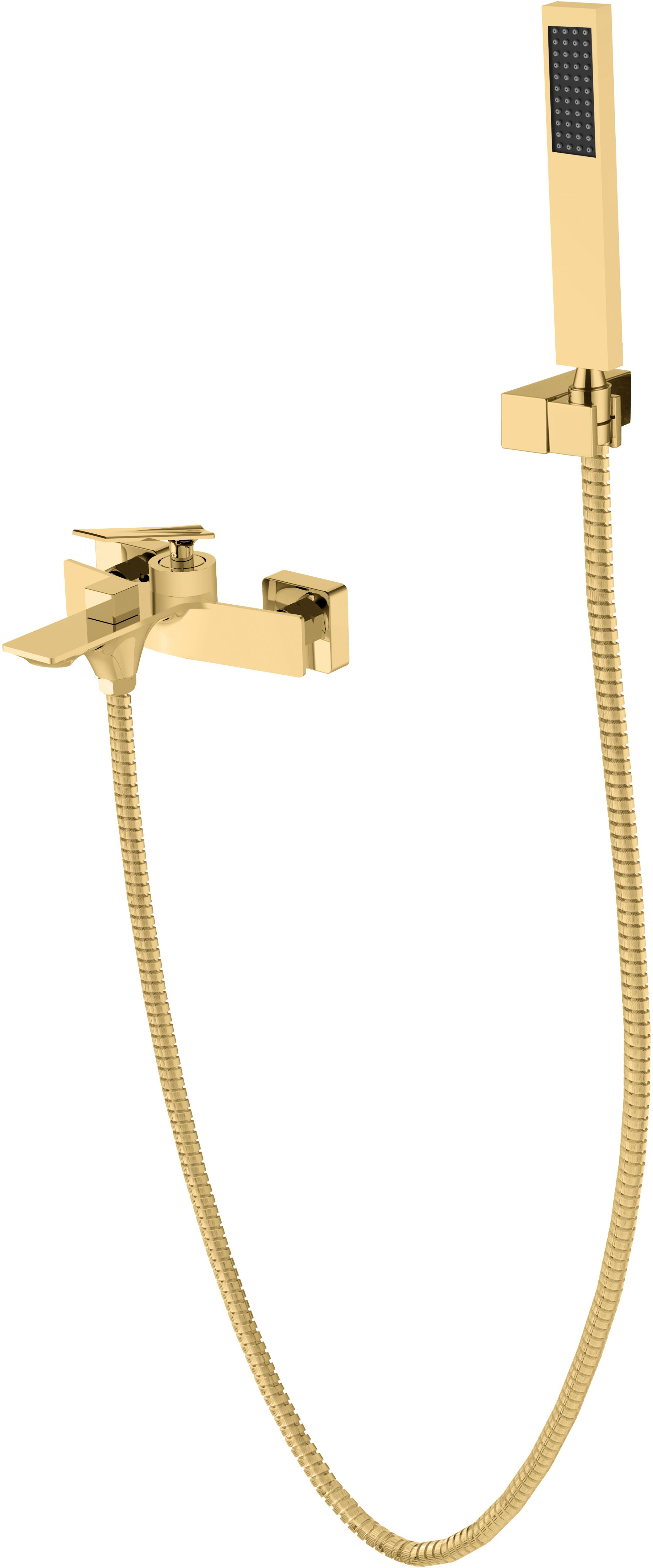 Besco Aspira mitigeur bain-douche murale doré BW-AS-ZL